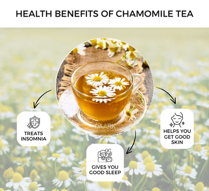 CHAMOMILE GREEN TEA